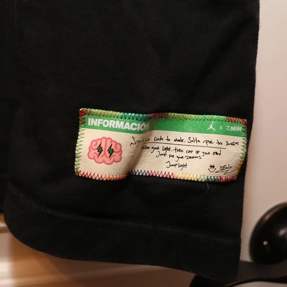 Nike Air Jordan x J Balvin Black Shirt - Picture 6 of 6